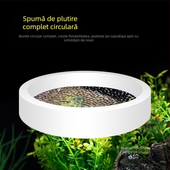 Inel de alimentare pentru acvariu cu alimentator plutitor, anti-alunecare (Material: Altul; Brand: Sheng bangrong; Potrivit pentru: Acvarii; Import: Nu; Ambalaj: Altul)