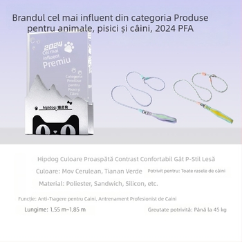 Lesă de câine Sour bear, poliester, lungime fixă, pentru animale de companie
