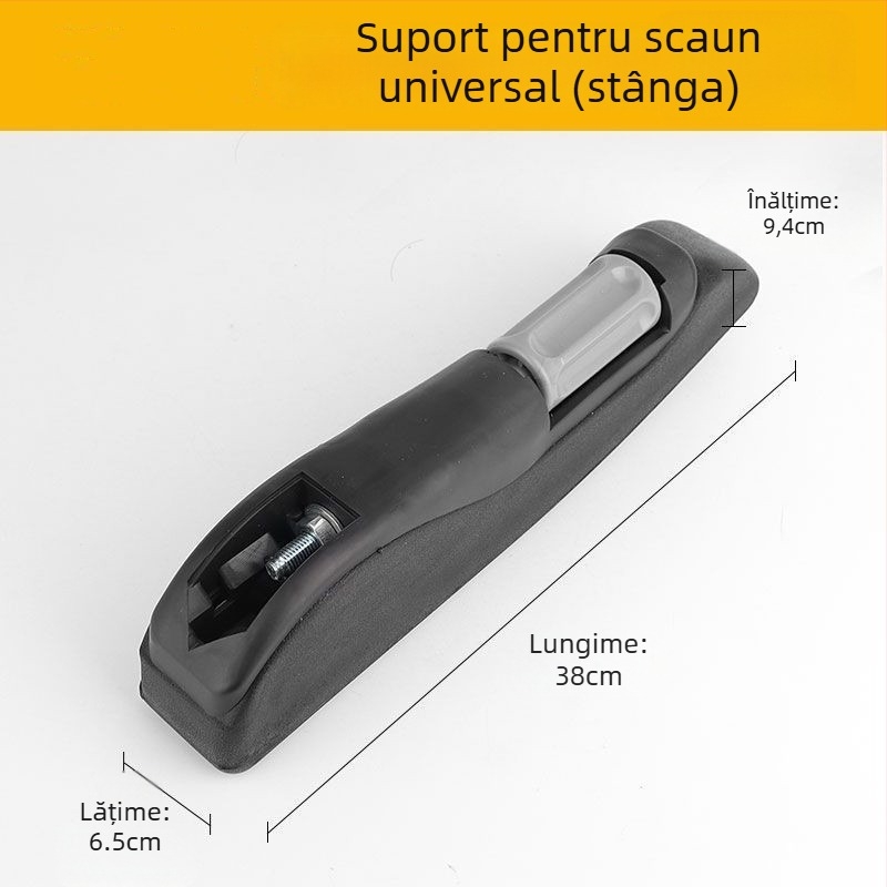 Kit scaun cabină excavator cu suport pentru cot, husă scaun și mănuși pentru brațul de sprijin, compatibil Komatsu și SANY