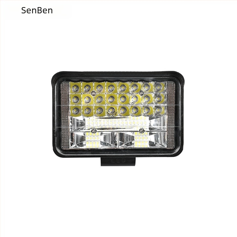 LED Lumină de lucru cu unghi larg pentru camioane și vehicule off-road, 12/24V, 30W, 15000 lm, 3000K, aliaj de aluminiu