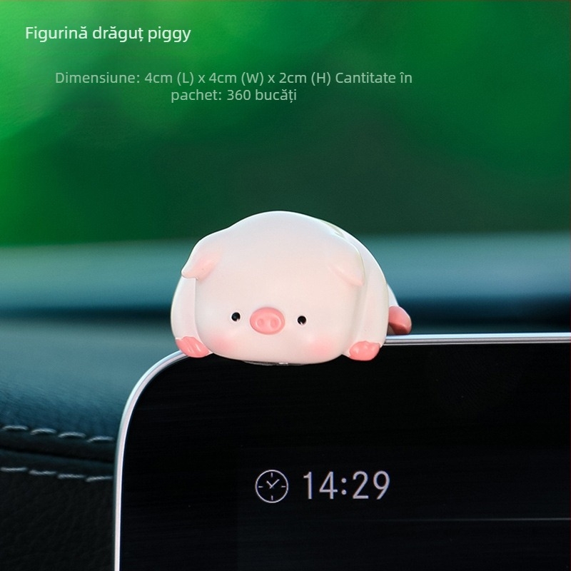 Ornament pentru bicicletă: fată desen animat sub umbrelă, design cu curea, material viscose, brand Tang Yi, accesoriu decorativ