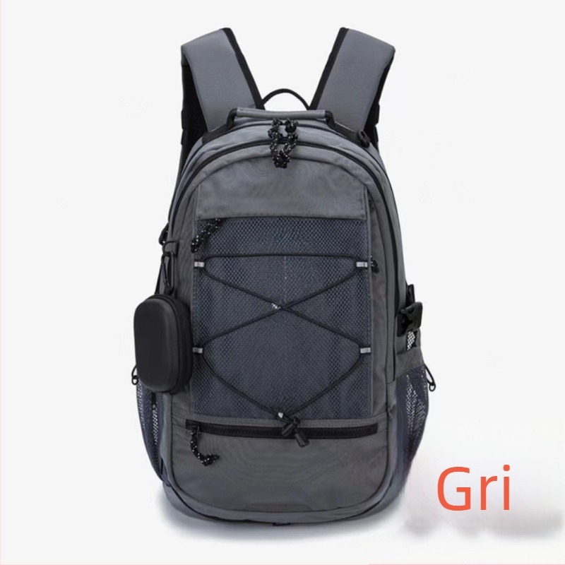 Rucsac școlar din nylon, capacitate 20–35L, pentru laptop de 17 inch, panou dorsal ergonomic, respirabil, impermeabil și rezistent la uzură