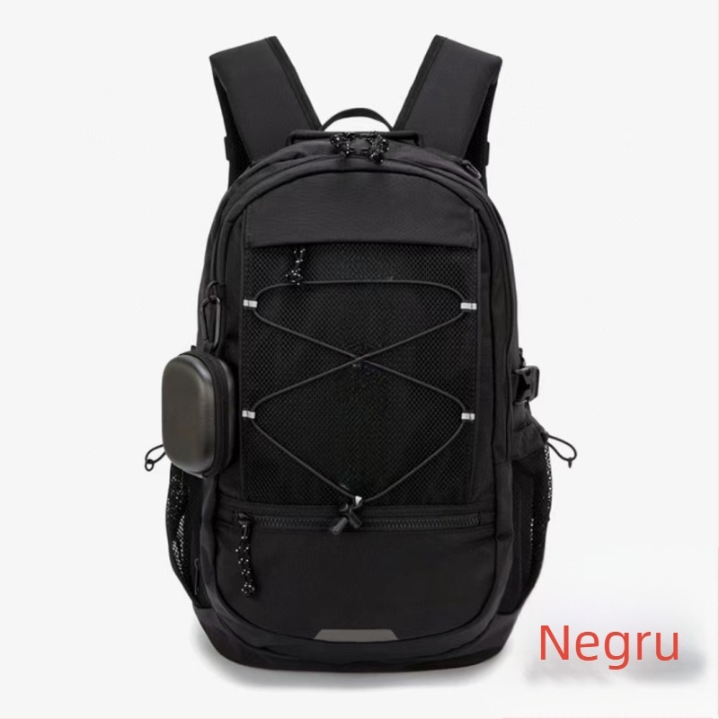 Rucsac școlar din nylon, capacitate 20–35L, pentru laptop de 17 inch, panou dorsal ergonomic, respirabil, impermeabil și rezistent la uzură