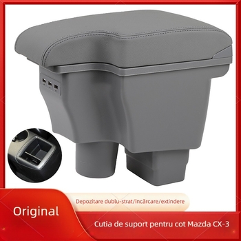 Cutie centrală a cotierelor Mazda CX-3 | Plastic | 2,2 kg | Personalizare disponibilă