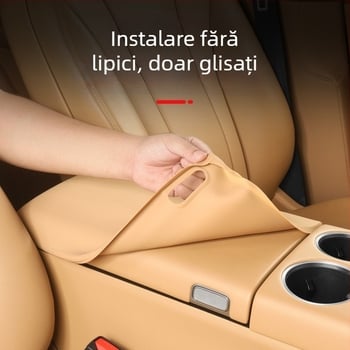 Capac protector pentru cotieră Zhijie R7 cu pernă din silicon — accesoriu interior, protecție împotriva murdăriei