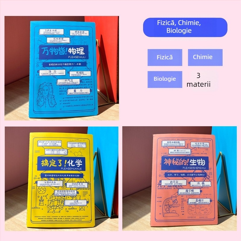 Caiet Rainbow Age, 50–100 pagini, legat cu ață, hârtie cu greutate 1.35 Nevin, copertă de hârtie