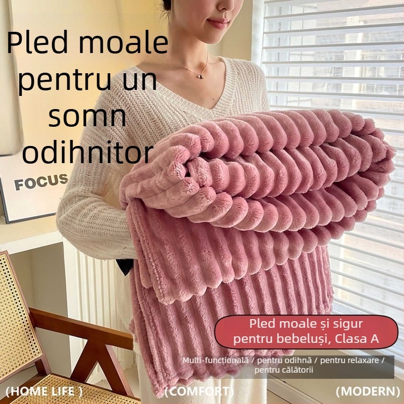 Pătură de la Acacia bean, material: alte materiale, toamnă și iarnă, design minimalist modern, personalizare posibilă.