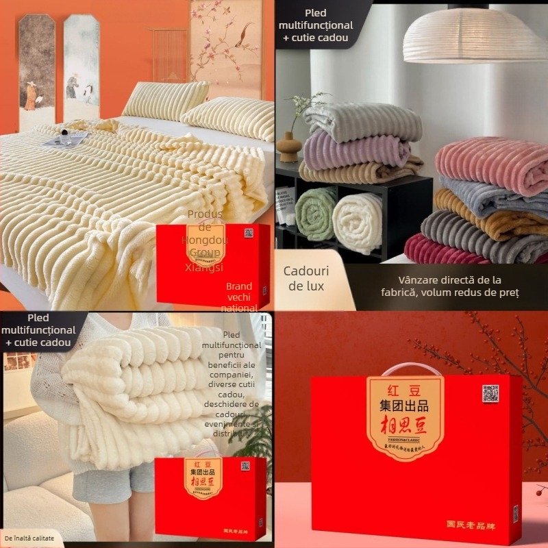 Pătură de la Acacia bean, material: alte materiale, toamnă și iarnă, design minimalist modern, personalizare posibilă.