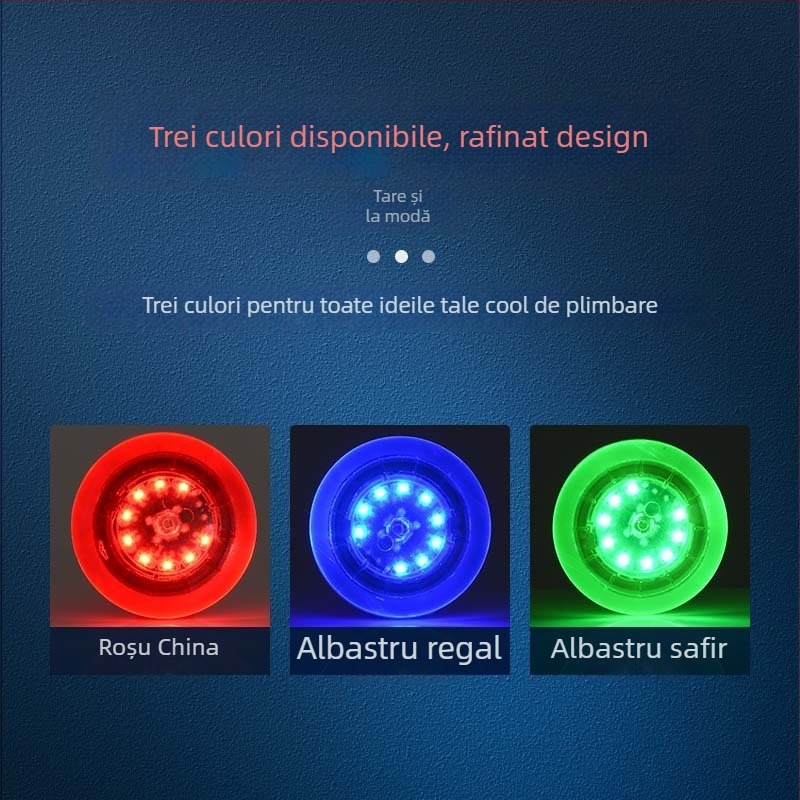 Lumina posterioară pentru cască de bicicletă cu clemă și curea – Fire Wolf, etichetă privată licențiată, personalizare disponibilă.