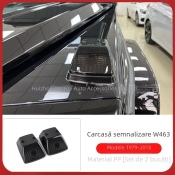 Carcasă semnalizare Xinhui din PP pentru W463 Mercedes-Benz G-Class (G500/G63/G350/G55) cu suport de instalare