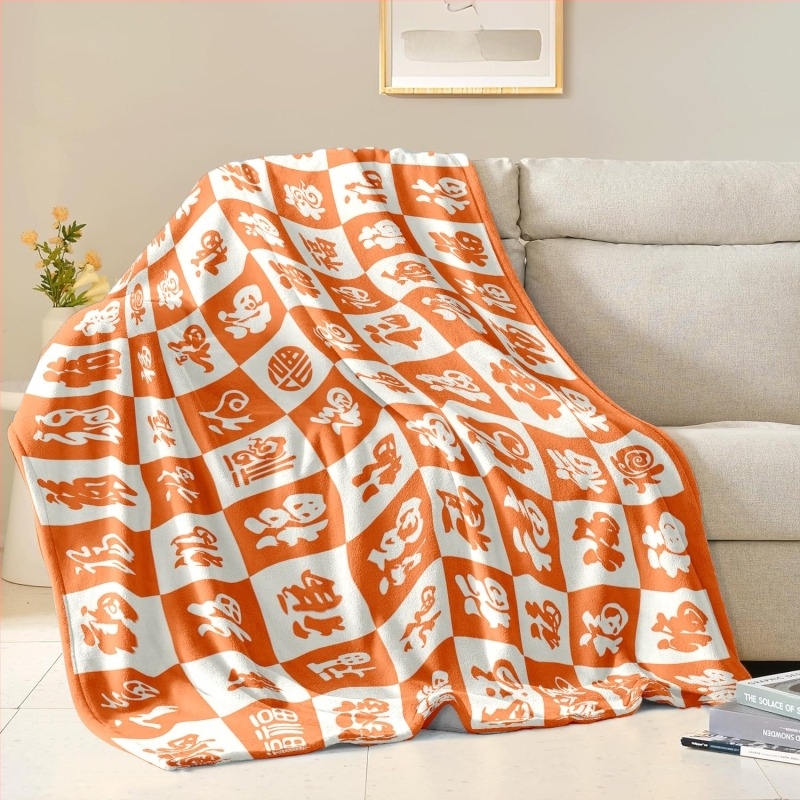 Pătură din flanel gros, stil de nuntă, 230–300 gsm, design personalizabil