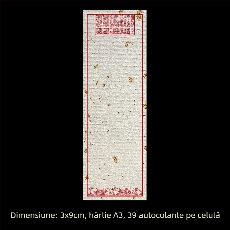 Set etichete albe pentru scriere de mână – hârtie acoperită, dimensiuni variate, autocolante, personalizabile