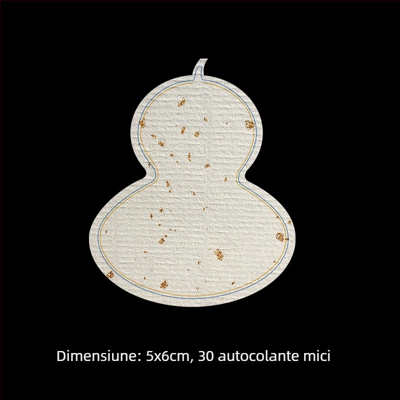 Set etichete albe pentru scriere de mână – hârtie acoperită, dimensiuni variate, autocolante, personalizabile