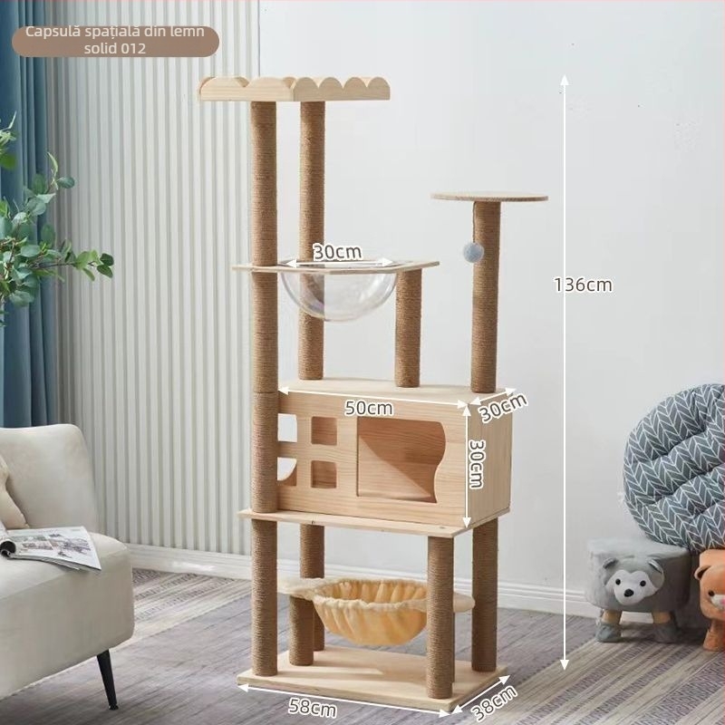 Cadru de cățărare pentru pisici din flanelă, cuib pentru pisici, pentru pisici, brand Sheng bangrong, origine China