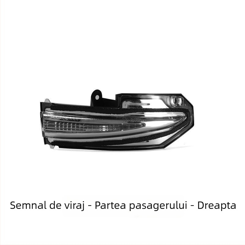 Carcasă exterioară oglindă retrovizoare pentru Toyota RAV4, stânga și dreapta, cu ramă semnalizator, material PC