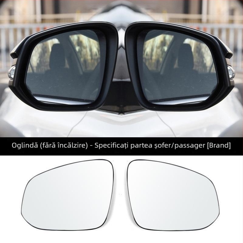 Carcasă exterioară oglindă retrovizoare pentru Toyota RAV4, stânga și dreapta, cu ramă semnalizator, material PC