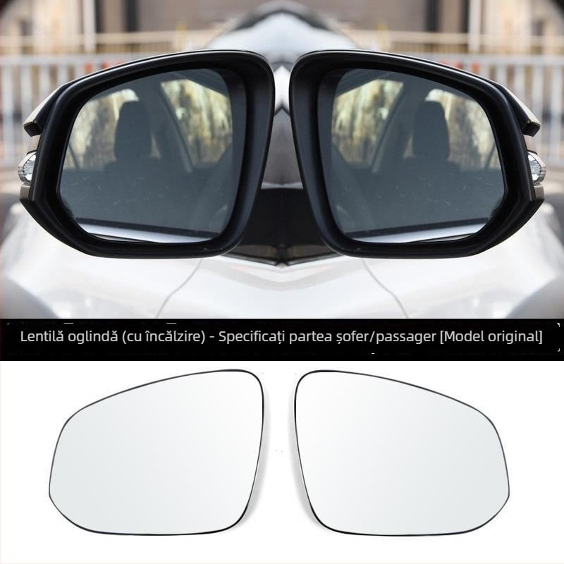 Carcasă exterioară oglindă retrovizoare pentru Toyota RAV4, stânga și dreapta, cu ramă semnalizator, material PC