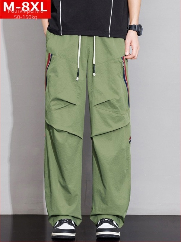 Pantaloni lungi cu patchwork, croială dreaptă, talie medie, 96% poliester, amestec fibre chimice