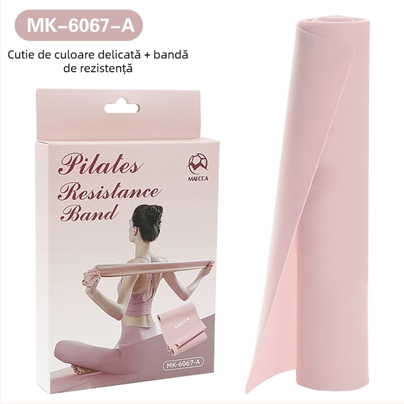 Bandă de rezistență pentru yoga, unisex, material TPE, brand Fanchi, cod Fc-6067-ch