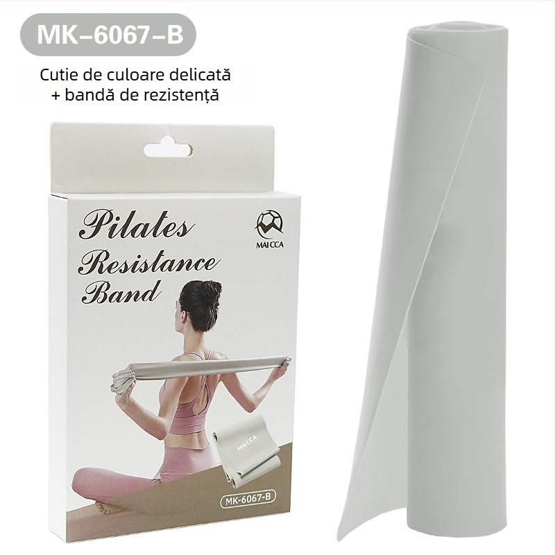 Bandă de rezistență pentru yoga, unisex, material TPE, brand Fanchi, cod Fc-6067-ch
