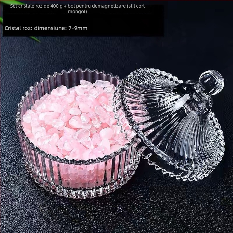 Ornamente din cristal pentru acvariu, stil modern, material cristal, ambalare în pungi PP individuale