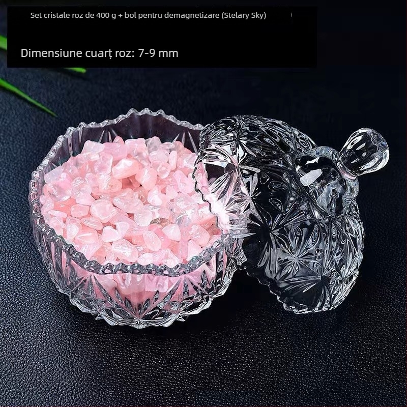 Ornamente din cristal pentru acvariu, stil modern, material cristal, ambalare în pungi PP individuale