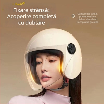 Casca Huaihuan pentru vehicul electric - Certificare Tco99, Potrivire universală, Utilizare vară, Procesare și personalizare disponibile