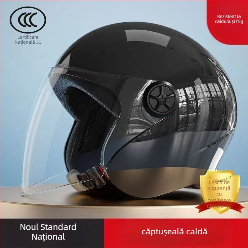 Casca Huaihuan pentru vehicul electric - Certificare Tco99, Potrivire universală, Utilizare vară, Procesare și personalizare disponibile