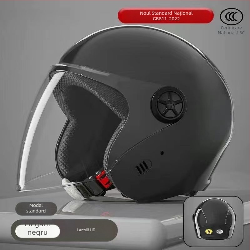 Casca Huaihuan pentru vehicul electric - Certificare Tco99, Potrivire universală, Utilizare vară, Procesare și personalizare disponibile