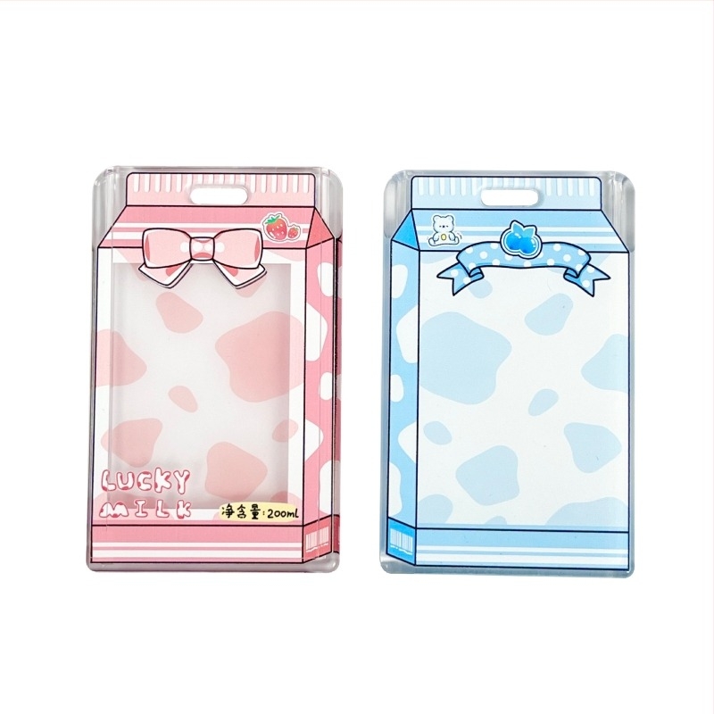 Suport pentru carduri în stil desen animat — Material PS, Tip: Suport pentru carduri