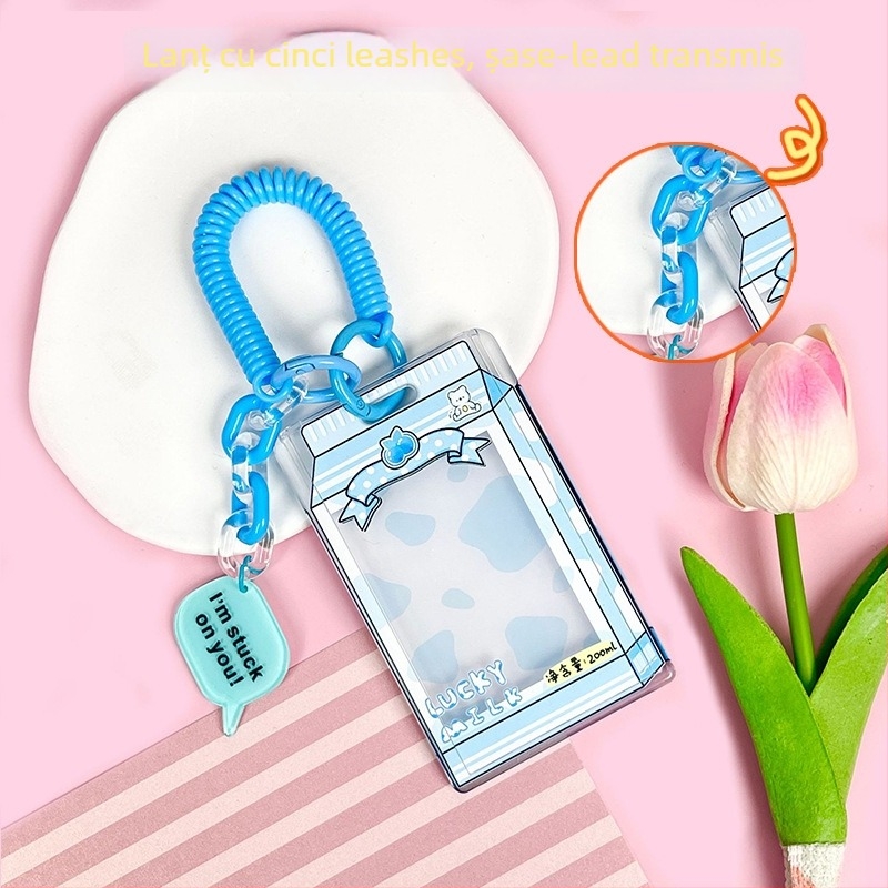 Suport pentru carduri în stil desen animat — Material PS, Tip: Suport pentru carduri