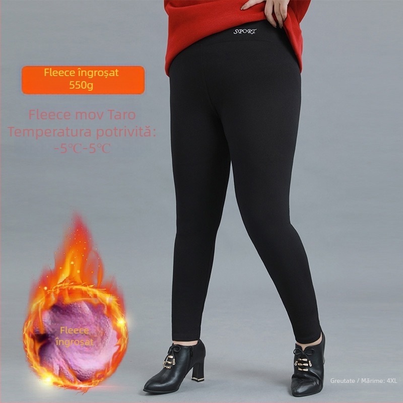 Pantaloni damă talie înaltă, skinny, uni, amestec poliester-elastan, lungime completă, croială creion