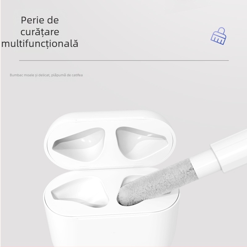 Pix de curățare pentru căști Bluetooth — compatibil universal; corp din plastic; model Q2; greutate 14,7 g; Funcție: curățare căști, telefoane mobile și alte dispozitive electronice; garanție 1 an