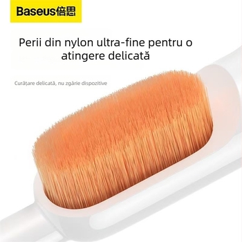Pensulă de curățare pentru căști – compatibil universal, suport conectare agenți, model Earphone Cleaning Pen