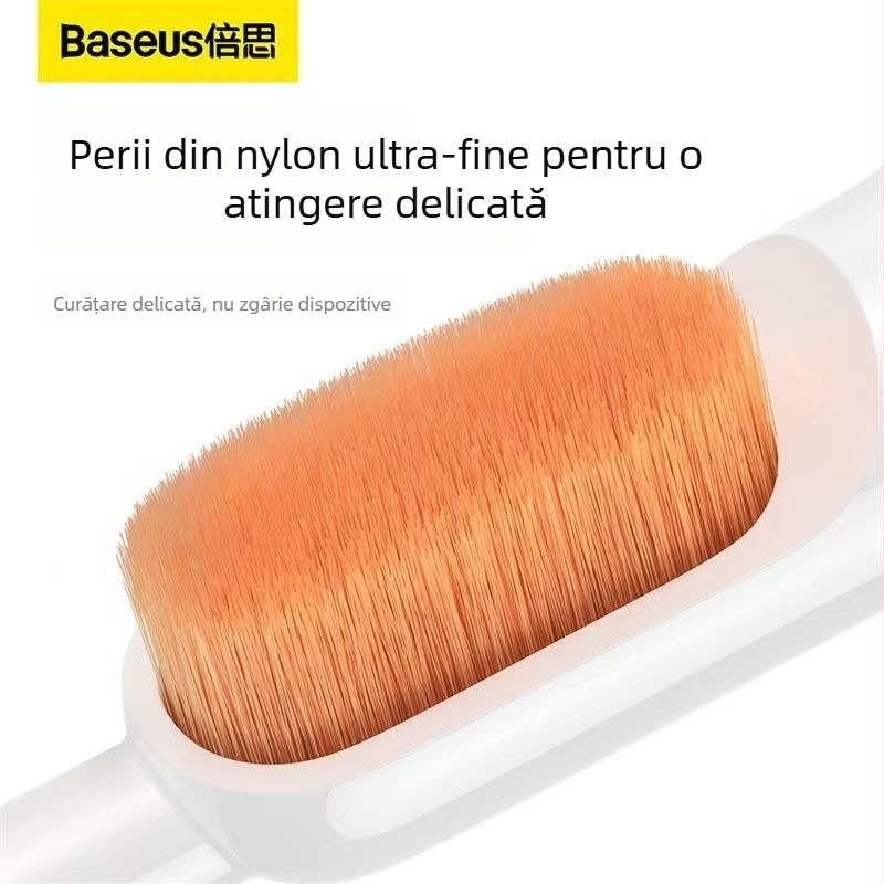 Pensulă de curățare pentru căști – compatibil universal, suport conectare agenți, model Earphone Cleaning Pen