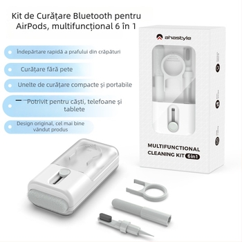 WG93 Set de curățare — Compatibil universal, Curățare 6-în-1, Carcasă din plastic