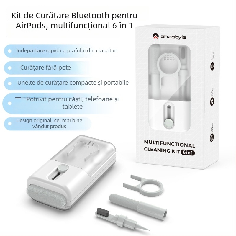 WG93 Set de curățare — Compatibil universal, Curățare 6-în-1, Carcasă din plastic