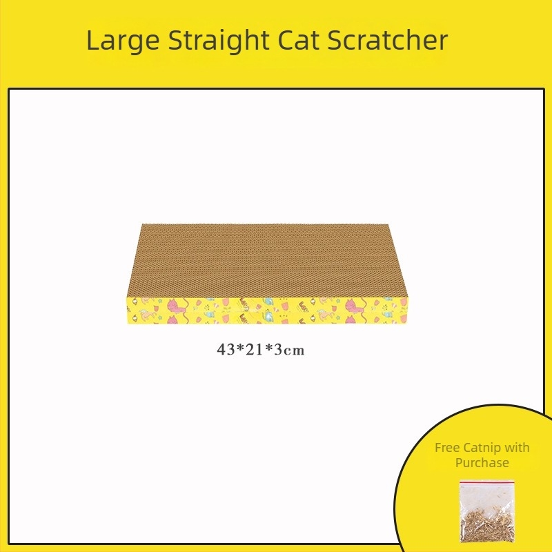 Mahaqu Placă de zgâriere pentru pisici – îngroșată, rezistentă la uzură pentru ascuțirea ghearelor, jucărie de tip bol din hârtie ondulată, stil drăguț