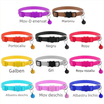 Colier de pisici – Nylon (Origine: Guangdong; Marcă: Cool; Non-Expandable; Pentru pisici)
