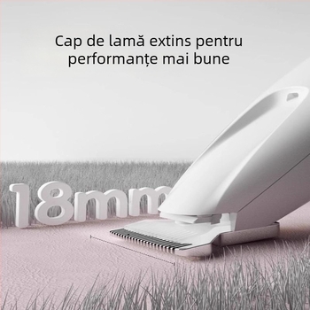 Tăietor electric pentru picioarele animalelor de companie, silențios, încărcabil; Material: ABS + ceramică + oțel inoxidabil; Utilizare universală; Brand Tiger Pets; Cod produs Fz-256