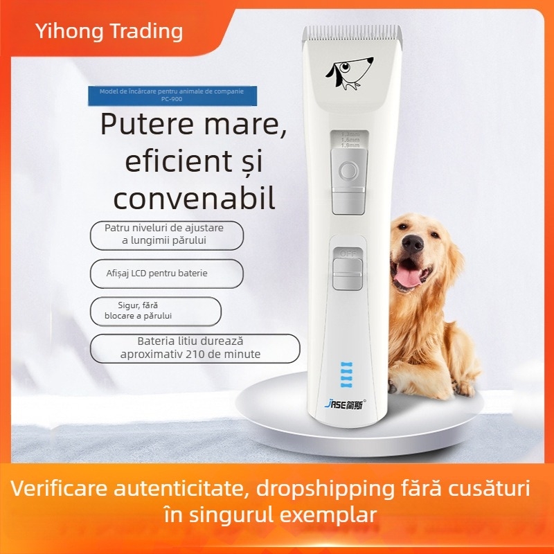 Jane Clipper electric pentru animale de companie – pentru câini și pisici – Multifuncțional, sigur, instrument profesional de îngrijire (Brand: Jane; Material: Plastic; Import: Nu; Etichetă privată: Nu)