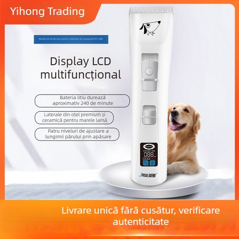 Jane Clipper electric pentru animale de companie – pentru câini și pisici – Multifuncțional, sigur, instrument profesional de îngrijire (Brand: Jane; Material: Plastic; Import: Nu; Etichetă privată: Nu)