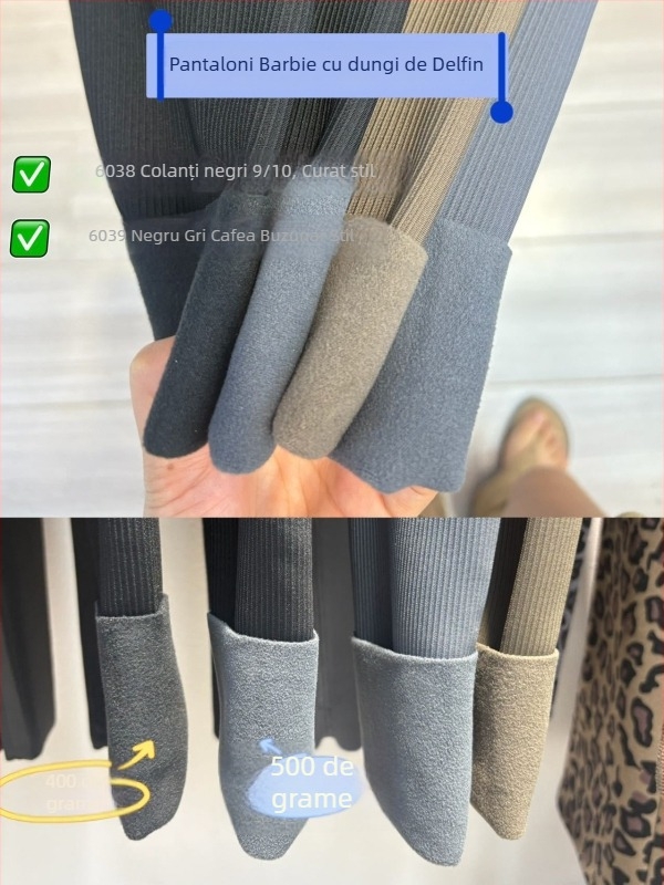 Pantaloni de yoga cu design rechin, talie înaltă pentru ridicare fesieră, material nailon, lungime 9/10, dungi verticale