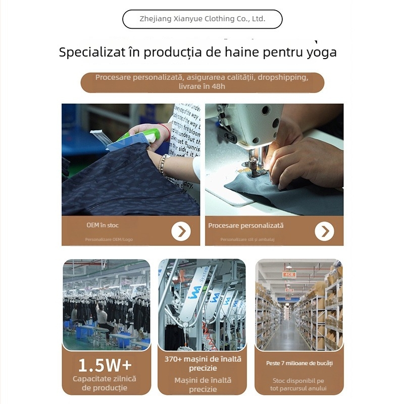 Jachetă pentru femei cu dungi, guler înalt, croială lejeră, mâneci lungi, poliester