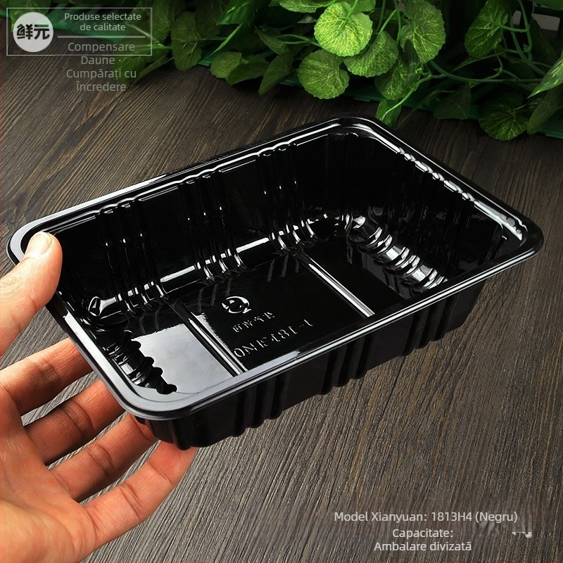 Cutie de fructe PET, de unică folosință, fără capac, model 1813, material PET, grosime pereți 0,3 mm, diametru interior 120 mm