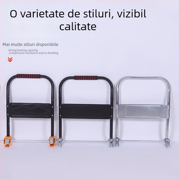 Mâner pentru cărucior, pliabil și mobil, țeavă din oțel galvanizat, marcă Xingyue