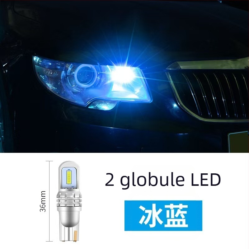 Lumină LED pentru mașină T10 W5W 1860 SMD – 12V, 3W, 5000–6000 lm, 6000K; potrivită pentru iluminarea plăcii, lumina de zi și lumina de poziție