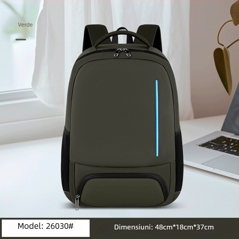 Rucsac de afaceri unisex pentru laptop, piele PU, impermeabil, extensibil, 20–35 L, compatibil cu laptop de 16 inch