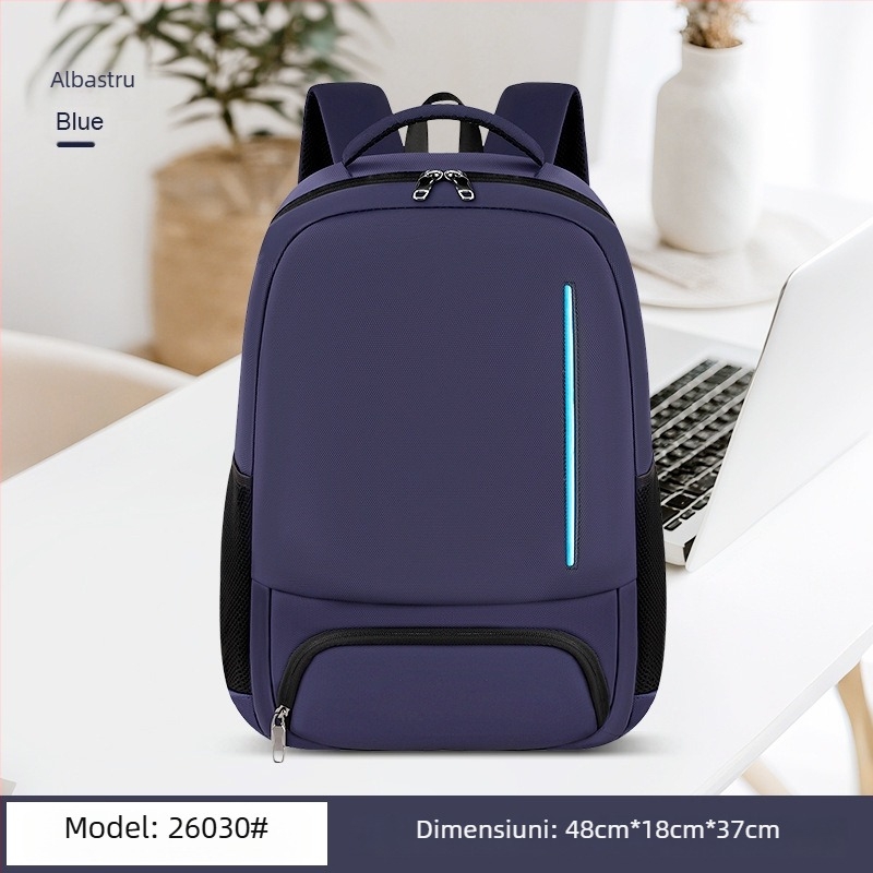Rucsac de afaceri unisex pentru laptop, piele PU, impermeabil, extensibil, 20–35 L, compatibil cu laptop de 16 inch