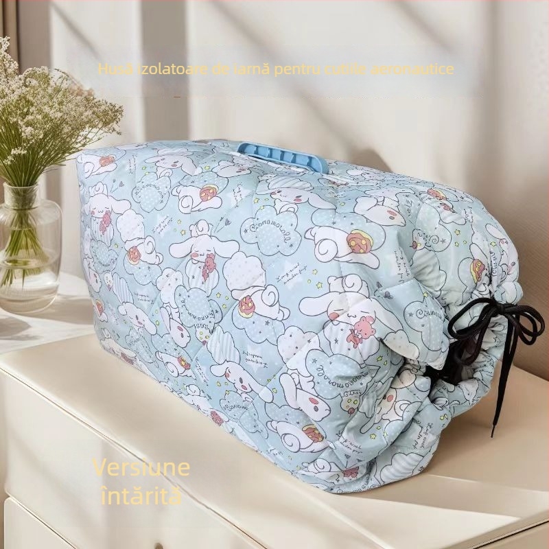 Geantă pentru animale de companie, acoperire termică de iarnă, anti-vânt, portabilă, din pânză (Material: pânză; Grad de rigiditate: moale; Categoria: geantă pentru animale)